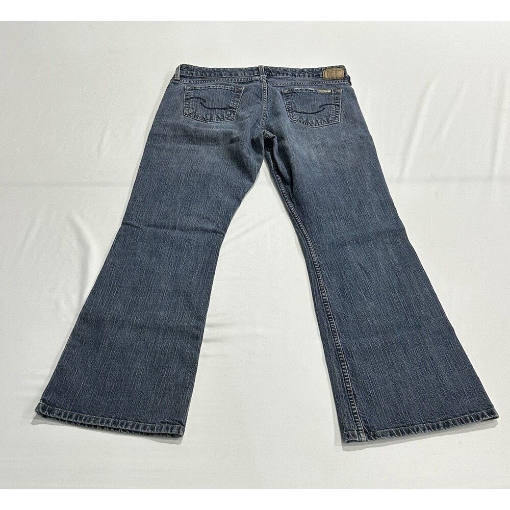 Levi Strauss Signature Jeans Blue Juniors 13M Low Slim Flare Stretch H3D